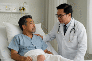 Cắt chân bao lâu thì mới lắp chân giả được