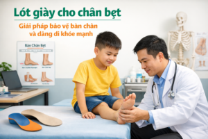 Lót giày cho bàn chân bẹt