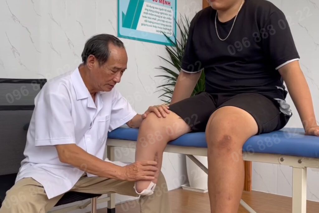 phẫu thuật cắt cụt chân an toàn