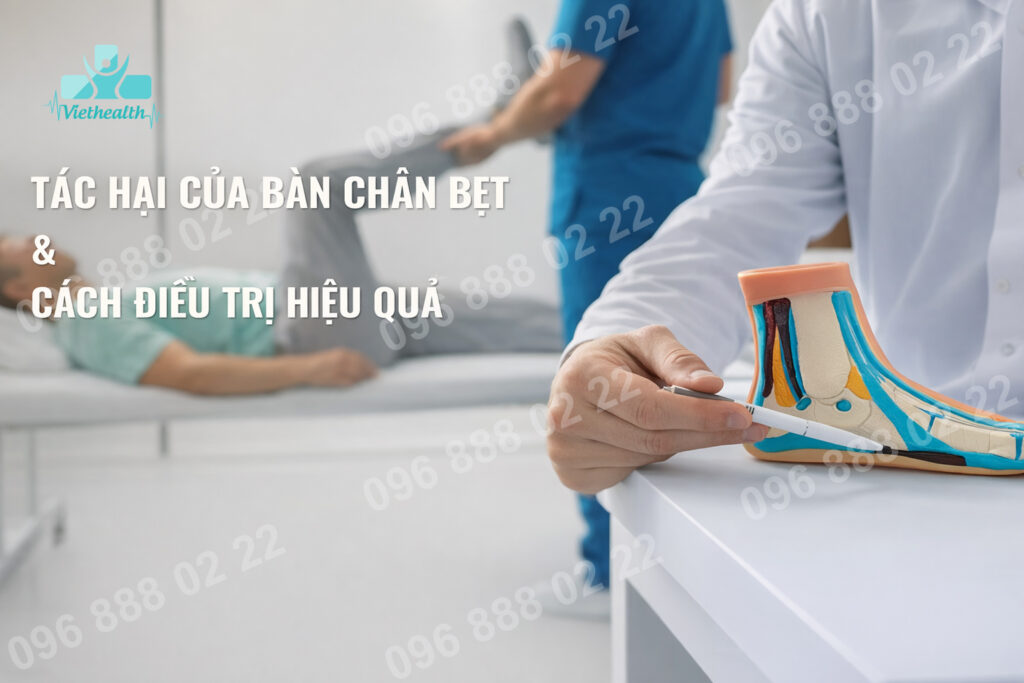 tác hại của bàn chân bẹt ở trẻ em