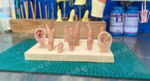 ngón tay giả silicon - tai giả thẩm mỹ sdt