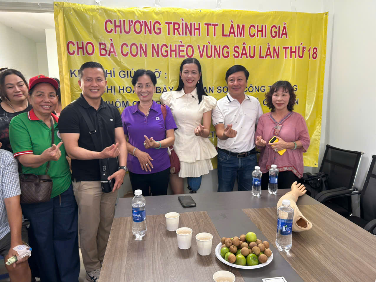Chương trình Từ Thiện Làm Chi Giả Cho Bà Con Nghèo Vùng Sâu Lần Thứ 18