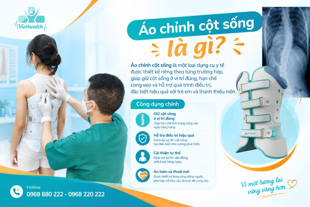 áo chỉnh cột sống