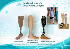 chan gia duoi goi