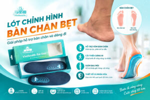 lót chỉnh hình bàn chân bẹt